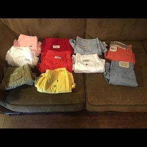 Ralph lauren polo and Levi shorts size 16